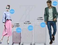 ©TROLLEYZ - Florence No.7 - Trolley - 55cm Met TSA Slot - Dubbele Wielen - 360° Spinners - 100% ABS - Handbagage Koffer In Cloudy Grey -Koffer Winkel 1200x940 2