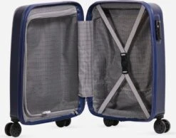 ©TROLLEYZ - Ibiza No.3 - Trolley - 55cm Met TSA Slot - Dubbele Wielen - 360° Spinners - 100% ABS - Handbagage Koffer In Ocean Blue 14 ©TROLLEYZ - Ibiza No.3 - Trolley - 55cm Met TSA Slot - Dubbele Wielen - 360° Spinners - 100% ABS - Handbagage Koffer In Ocean Blue -Koffer Winkel 1200x941