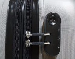 SB Travelbags 'Expandable' Handbagage Koffer 53cm 4 Wielen Trolley - Zilver 17 SB Travelbags 'Expandable' Handbagage Koffer 53cm 4 Wielen Trolley - Zilver -Koffer Winkel 1200x942 3