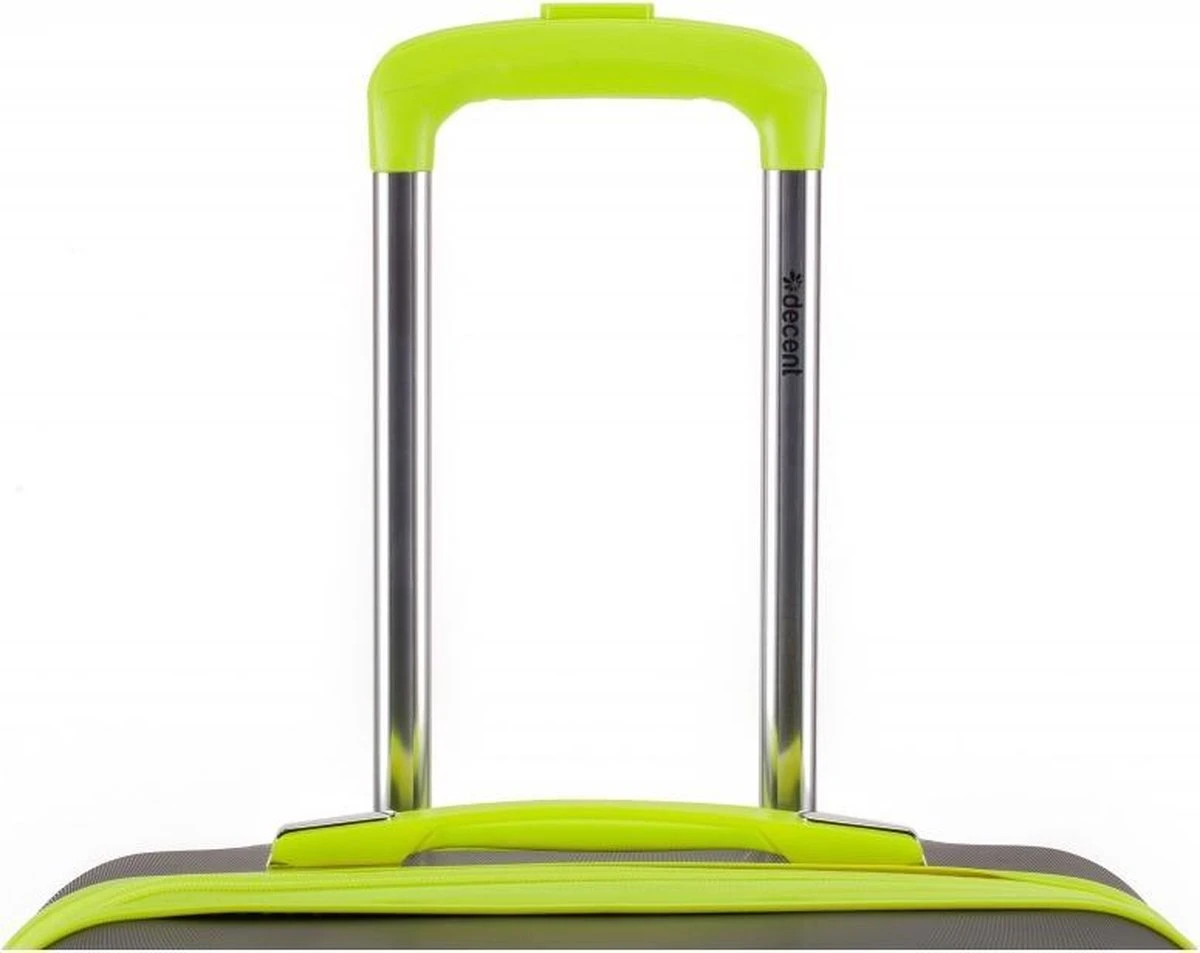 Decent Lumi Fix Handbagage Koffer - 55 Cm - Black/Lemon 9 Decent Lumi Fix Handbagage Koffer - 55 Cm - Black/Lemon - Afbeelding 7