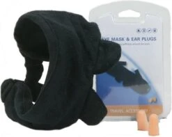 Handbagage Koffer 55x35x25 + Tsa Slot & Slaapmasker Zwart -Koffer Winkel 1200x956