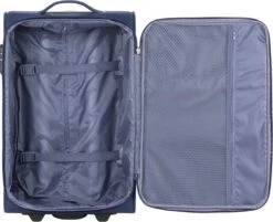 Travelbags Handbagage Zachte Koffer / Trolley / Reiskoffer - The Base - 55 Cm - Blauw 26 Travelbags Handbagage Zachte Koffer / Trolley / Reiskoffer - The Base - 55 Cm - Blauw -Koffer Winkel 1200x977