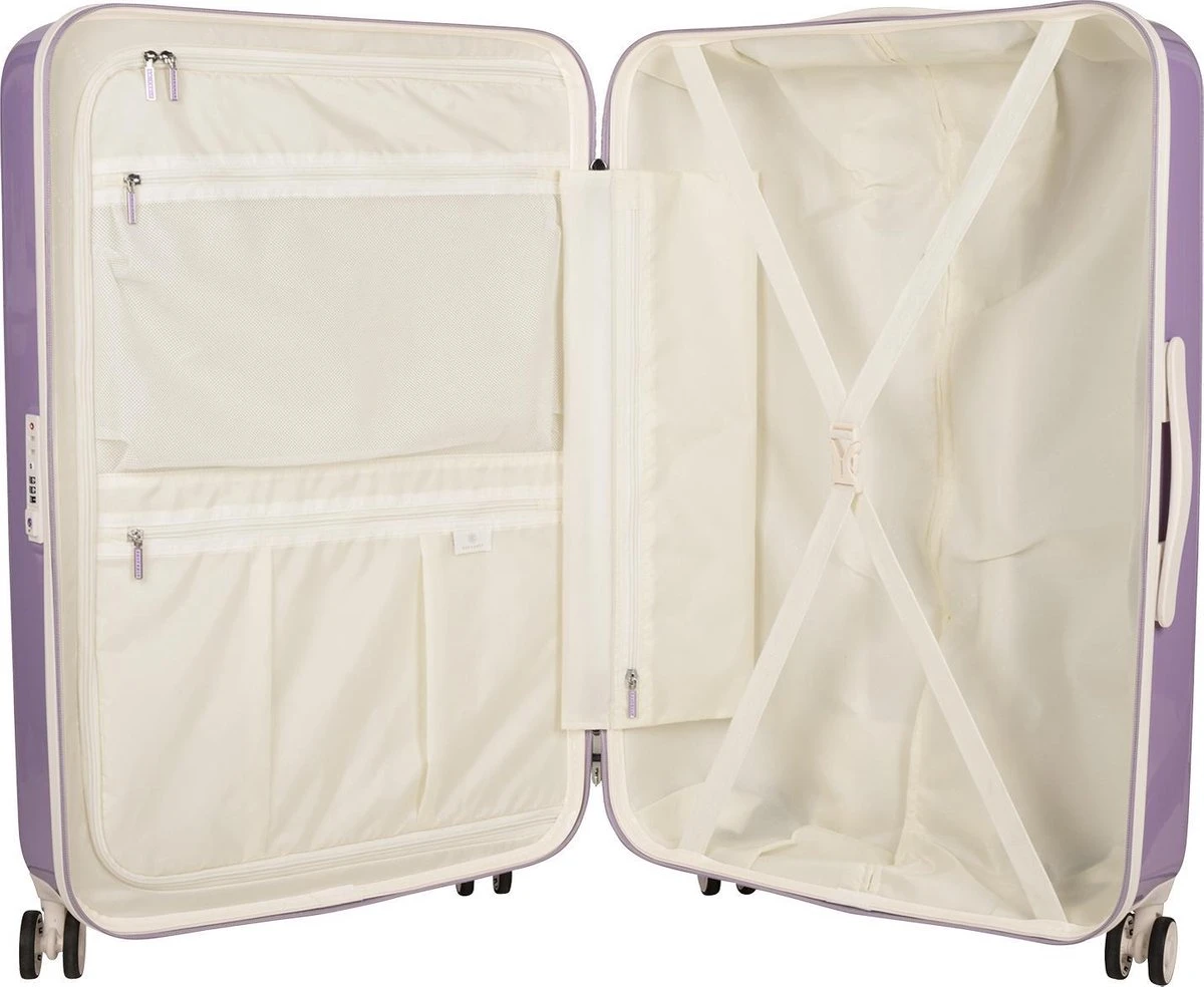 SUITSUIT - Fabulous Fifties - Royal Lavender - Reiskoffer (76 Cm) 17 SUITSUIT - Fabulous Fifties - Royal Lavender - Reiskoffer (76 Cm) - Afbeelding 15