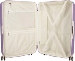 SUITSUIT - Fabulous Fifties - Royal Lavender - Reiskoffer (66 Cm) 41 SUITSUIT - Fabulous Fifties - Royal Lavender - Reiskoffer (66 Cm) -Koffer Winkel 1200x985 1