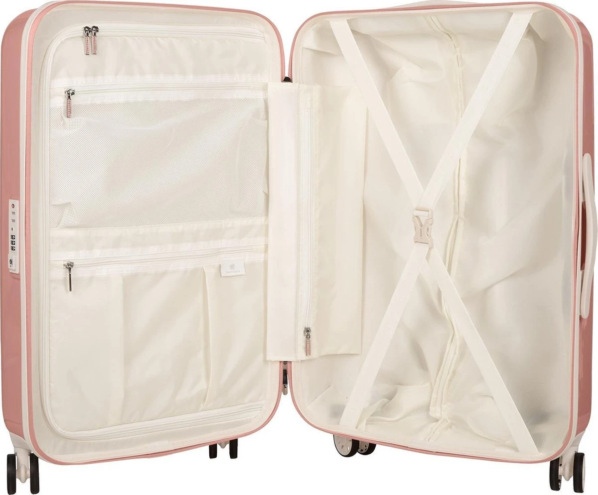 SUITSUIT - Fabulous Fifties - Papaya Peach - Reiskoffer (66 Cm) 15 SUITSUIT - Fabulous Fifties - Papaya Peach - Reiskoffer (66 Cm) - Afbeelding 13