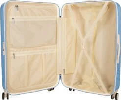 SUITSUIT - Fabulous Fifties - Alaska Blue - Reiskoffer (76 Cm) 14 SUITSUIT - Fabulous Fifties - Alaska Blue - Reiskoffer (76 Cm) -Koffer Winkel 1200x993