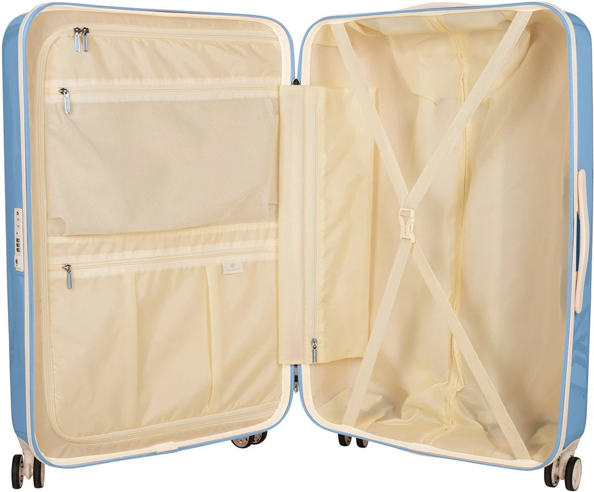 SUITSUIT - Fabulous Fifties - Alaska Blue - Reiskoffer (76 Cm) 5 SUITSUIT - Fabulous Fifties - Alaska Blue - Reiskoffer (76 Cm) - Afbeelding 3