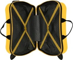 Disney Winnie The Pooh Kinderkoffer ABS Rol Zit Geel -Koffer Winkel 1200x997