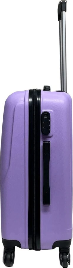 Castillo Travelerz 4 Delige ABS Kofferset - Lila -Koffer Winkel 327x1200