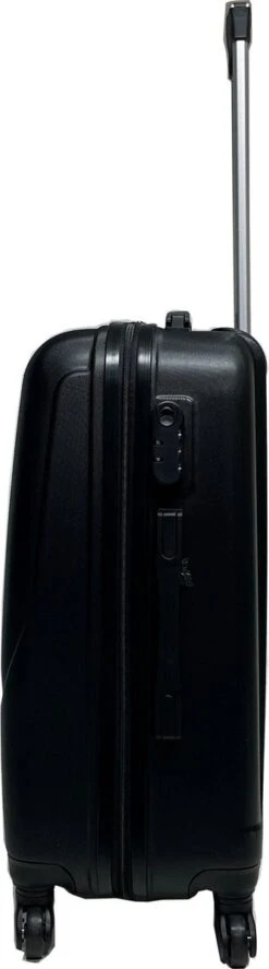 Castillo Travelerz 4 Delige ABS Kofferset - Zwart -Koffer Winkel 334x1200