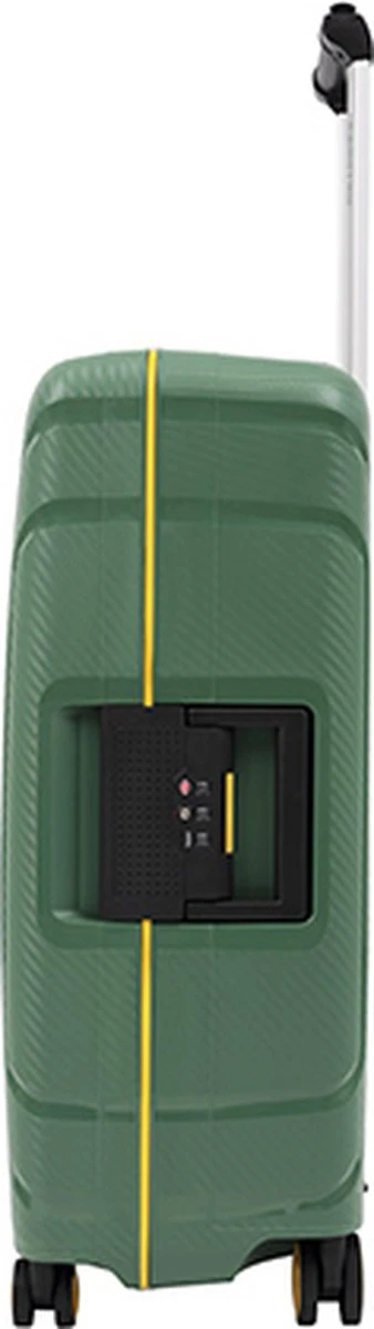 CarryOn Steward TSA Reiskoffer - 65cm Trolley Met Kliksloten - Dubbele Wielen - Groen 4 CarryOn Steward TSA Reiskoffer - 65cm Trolley Met Kliksloten - Dubbele Wielen - Groen - Afbeelding 2