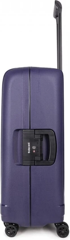 Decent Transit Medium Koffer - 70 Cm - Donkerblauw -Koffer Winkel 352x1200
