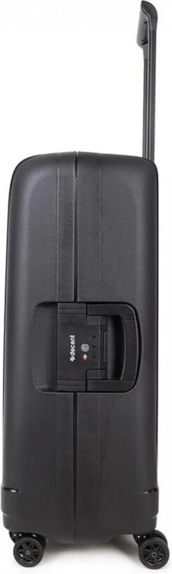 Decent Transit Handbagage Koffer - 55 Cm - Zwart 24 Decent Transit Handbagage Koffer - 55 Cm - Zwart -Koffer Winkel 360x1200
