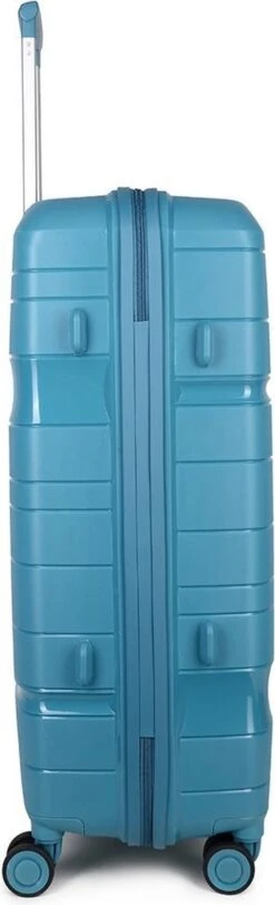 Decent ONE-CITY Large Koffer - 76 Cm - TSA Slot - Petrol -Koffer Winkel 365x1200 1