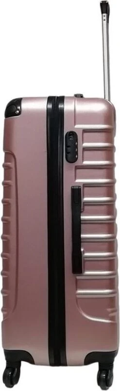 Castillo Quadrant 2 Delige ABS Kofferset (XL + S) - Rosé Gold -Koffer Winkel 368x1200 3