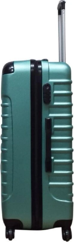 Castillo Quadrant 2 Delige ABS Kofferset (XL + S) - Lichtgroen -Koffer Winkel 369x1200 1