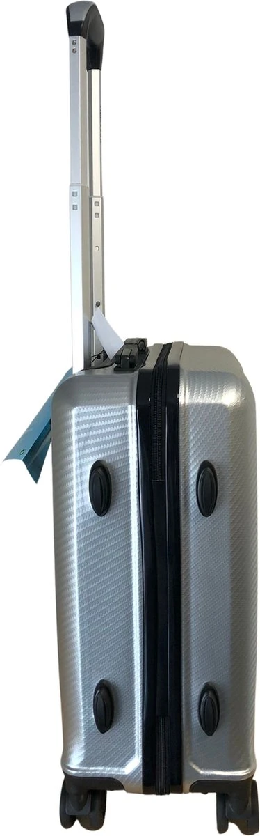 Leonardo Reiskoffer Premium - Handbagage Koffer 57x38x23 - Polycarbonaat - Hardcase - TSA Cijferslot 4 Leonardo Reiskoffer Premium - Handbagage Koffer 57x38x23 - Polycarbonaat - Hardcase - TSA Cijferslot - Afbeelding 2