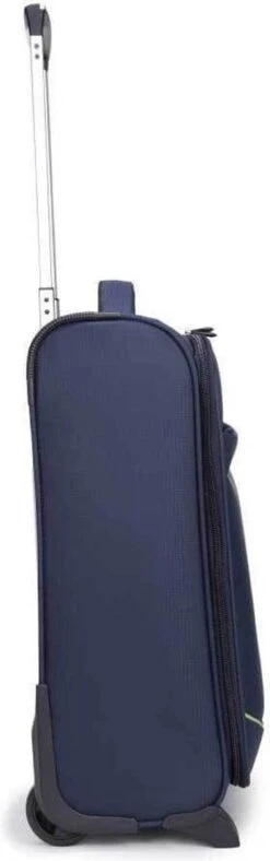 Decent Handbagage Koffer / Trolley / Reiskoffer - 50 Cm - 35 Liter - Polyester - Super-Light - Blauw -Koffer Winkel 376x1200 1