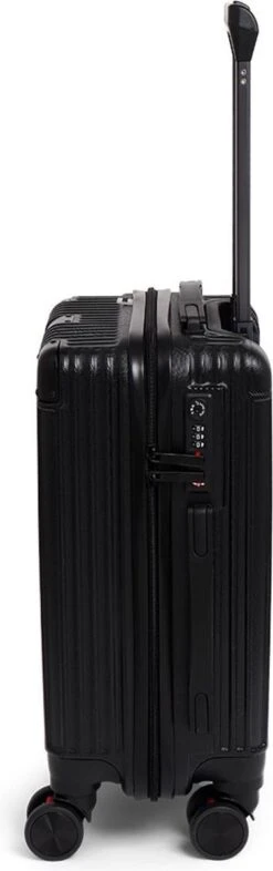 Norländer Lux Traveler Reiskoffer - Handbagage Koffer - 53 X 33 X 21 Cm - Zwart 10 Norländer Lux Traveler Reiskoffer - Handbagage Koffer - 53 X 33 X 21 Cm - Zwart -Koffer Winkel 377x1200