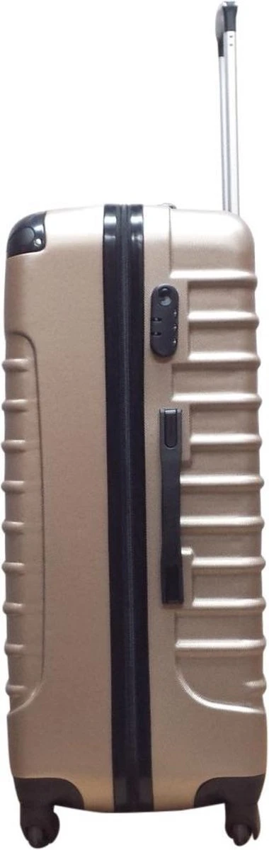 Castillo Quadrant 2 Delige ABS Kofferset (XL + S) - Champagne 12 Castillo Quadrant 2 Delige ABS Kofferset (XL + S) - Champagne - Afbeelding 10