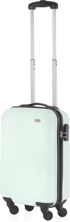 TravelZ Horizon Handbagagekoffer - 54cm Handbagage Trolley Met Gevoerde Binnenkant - Mint 14 TravelZ Horizon Handbagagekoffer - 54cm Handbagage Trolley Met Gevoerde Binnenkant - Mint -Koffer Winkel 382x1200
