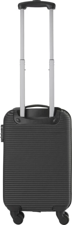 TravelZ Horizon Handbagagekoffer - 54cm Handbagage Trolley Met Gevoerde Binnenkant - Zwart 10 TravelZ Horizon Handbagagekoffer - 54cm Handbagage Trolley Met Gevoerde Binnenkant - Zwart -Koffer Winkel 385x1200