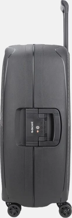 Decent Koffer / Trolley / Reiskoffer - 68 X 47.5 X 28 Cm - 80 Liter - Axiss-Fix - Zwart -Koffer Winkel 396x1200 1