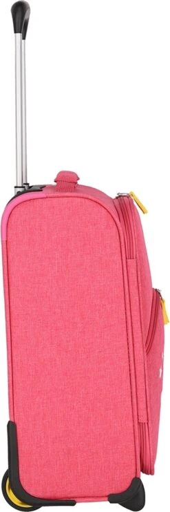 Travelite Handbagage Zachte Koffer / Trolley / Reiskoffer - Youngster - 44 Cm - Roze 19 Travelite Handbagage Zachte Koffer / Trolley / Reiskoffer - Youngster - 44 Cm - Roze -Koffer Winkel 400x1200