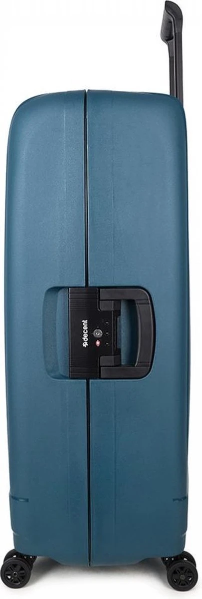 Decent Transit Large Koffer - 82 Cm - Petrol Groen 10 Decent Transit Large Koffer - 82 Cm - Petrol Groen - Afbeelding 8