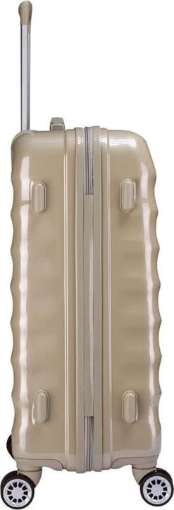 Decent Exclusivo-One Medium Trolley 67 Cm - Champagne -Koffer Winkel 410x1200 1
