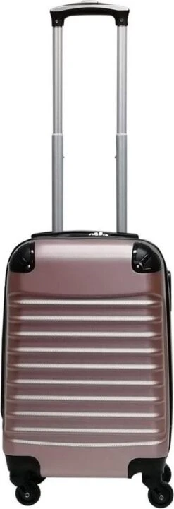 Castillo Quadrant 2 Delige ABS Kofferset (XL + S) - Rosé Gold -Koffer Winkel 411x1200 6