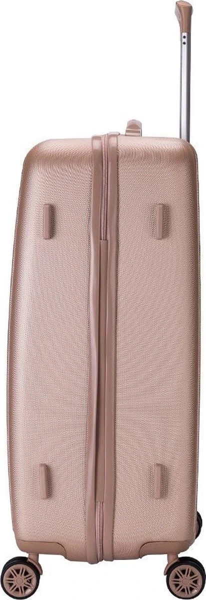 Decent Tranporto-One Handbagage Koffer 55 Cm - Zalmroze 4 Decent Tranporto-One Handbagage Koffer 55 Cm - Zalmroze - Afbeelding 2