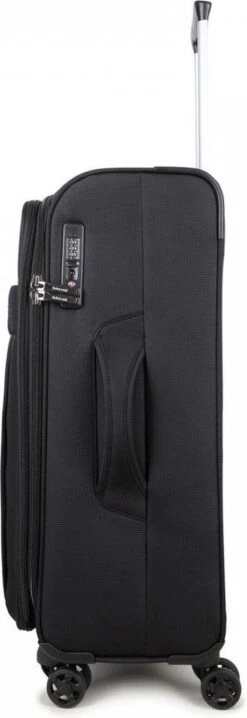 Decent D-Upright Large Koffer - 76 Cm Expandable - TSA Slot - Zwart -Koffer Winkel 413x1200 5