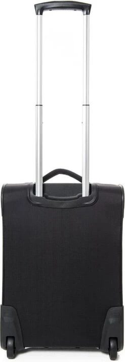 Decent Handbagage Koffer / Trolley / Reiskoffer - 50 Cm - 35 Liter - Polyester - Super-Light - Zwart -Koffer Winkel 415x1200 2