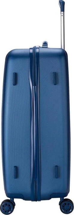 Decent Tranporto-One Medium Koffer - 66 Cm - TSA Slot - Dark Blue -Koffer Winkel 417x1200 4
