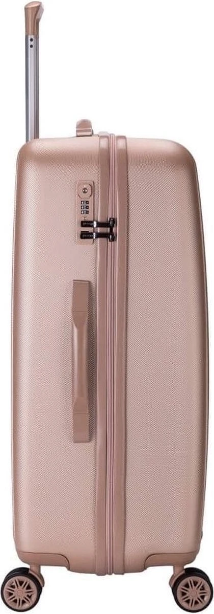 Decent Tranporto-One Handbagage Koffer 55 Cm - Zalmroze 6 Decent Tranporto-One Handbagage Koffer 55 Cm - Zalmroze - Afbeelding 4