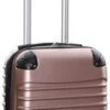 Travelerz Handbagage Koffer Met Wielen 27 Liter - Lichtgewicht - Cijferslot - Rose Goud