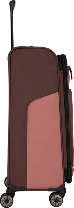 Travelite Zachte Koffer / Trolley / Reiskoffer - Viia - 67 Cm (medium) - Roze 26 Travelite Zachte Koffer / Trolley / Reiskoffer - Viia - 67 Cm (medium) - Roze -Koffer Winkel 428x1200 5