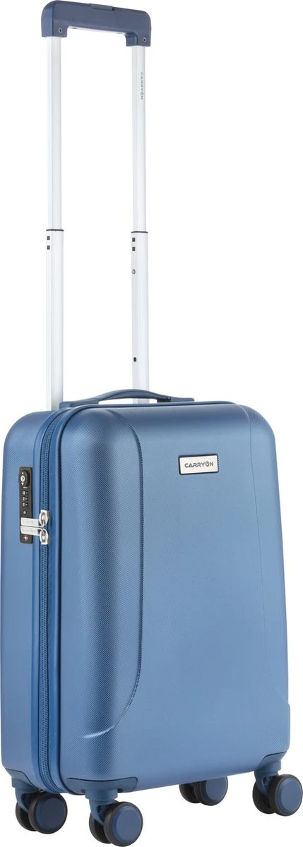 CarryOn Skyhopper Handbagage Koffer 55cm – TSA-slot – Okoban Registratie – Blauw 3 CarryOn Skyhopper Handbagage Koffer 55cm – TSA-slot – Okoban Registratie – Blauw