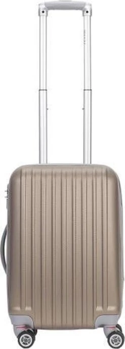 Decent Handbagage Koffer Tranporto - Formaat 55 X 35 X 20 Cm Kleur - Champagne -Koffer Winkel 432x1200 2