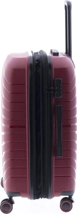 Gladiator Kick-Off Middelgrote Koffer Expandable - 67 Cm - 72/90 Liter - Eco Friendly Recyclebaar PP - Rood -Koffer Winkel 434x1200 6