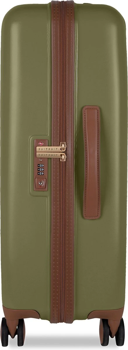 SUITSUIT - Fab Seventies - Martini Olive - Reiskoffer (66 Cm) 8 SUITSUIT - Fab Seventies - Martini Olive - Reiskoffer (66 Cm) - Afbeelding 6