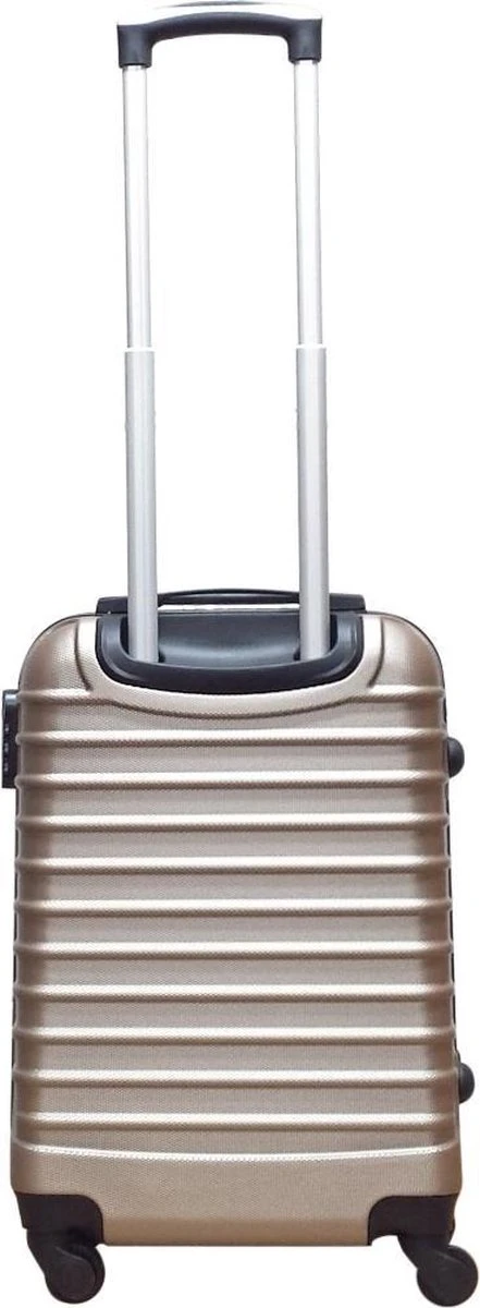 Castillo Quadrant 2 Delige ABS Kofferset (XL + S) - Champagne 4 Castillo Quadrant 2 Delige ABS Kofferset (XL + S) - Champagne - Afbeelding 2