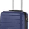 TravelZ Big Bars Handbagagekoffer 55cm Met TSA-slot - Ultrasterk - Blauw -Koffer Winkel 443x1200