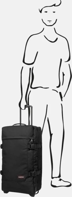 Eastpak TRANVERZ M Reiskoffer (67 X 35.5 X 30 Cm) - Black 26 Eastpak TRANVERZ M Reiskoffer (67 X 35.5 X 30 Cm) - Black -Koffer Winkel 443x1200 3