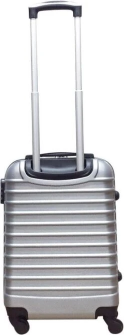 Castillo Quadrant 2 Delige ABS Kofferset (XL + S) - Zilver -Koffer Winkel 444x1200 5