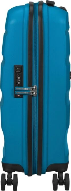 American Tourister Reiskoffer - Bon Air Dlx Spinner 55/20 Tsa (Handbagage) Seaport Blue -Koffer Winkel 447x1200
