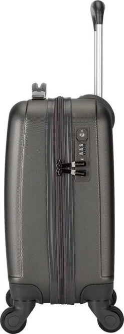 Decent Handbagage Koffer / Trolley / Reiskoffer - 42 Cm - 24 Liter - ABS - Maxi Air - Grijs -Koffer Winkel 448x1200 1