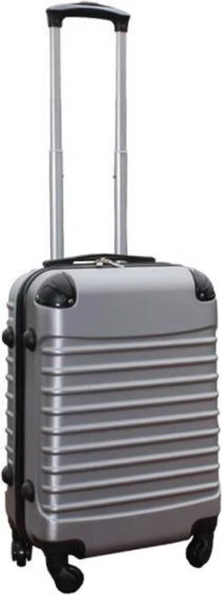 Travelerz Kofferset 3 Delig Met Wielen En Cijferslot - ABS - Zilver (228-) 10 Travelerz Kofferset 3 Delig Met Wielen En Cijferslot - ABS - Zilver (228-) -Koffer Winkel 448x1200 4