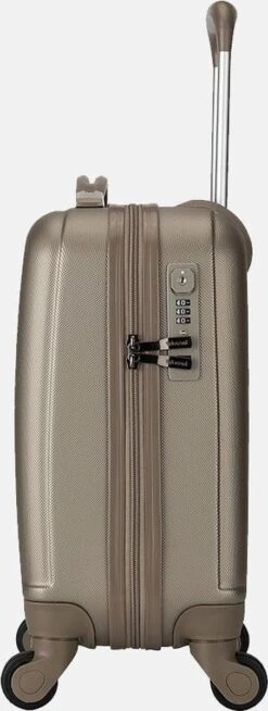 Decent Handbagage Koffer / Trolley / Reiskoffer - 42 Cm - 24 Liter - ABS - Maxi Air - Champagne 39 Decent Handbagage Koffer / Trolley / Reiskoffer - 42 Cm - 24 Liter - ABS - Maxi Air - Champagne -Koffer Winkel 453x1200 1